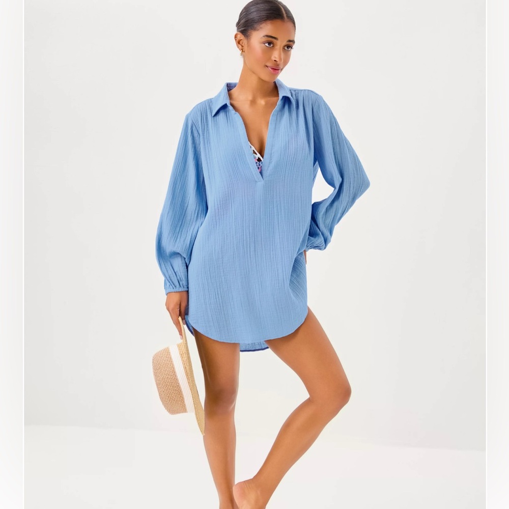 Kique Long Sleeve Cover-Up Lilly Pulitzer M